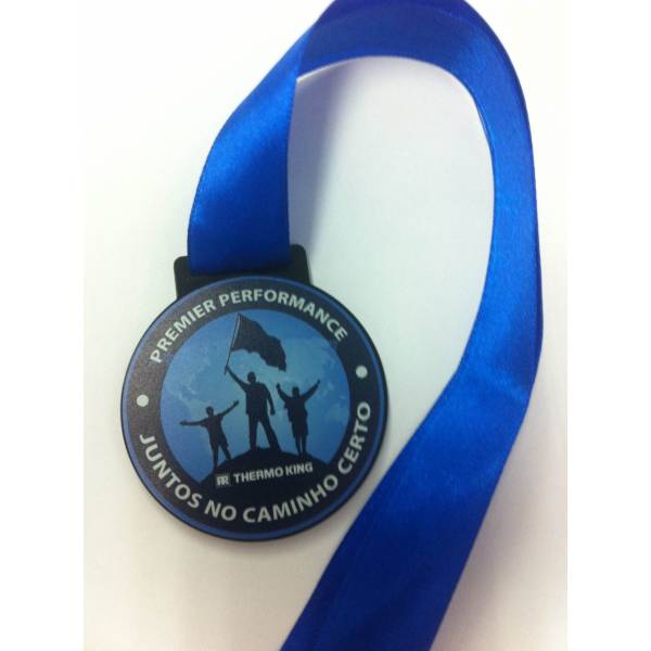 Confecção Medalha na Chácara Sonho Azul - Medalhas Personalizadas em Acrílico