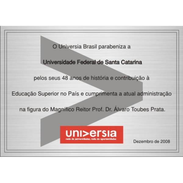 Objeto de Acrílico na Chácara Nani - Placas para Homenagem em Acrílico