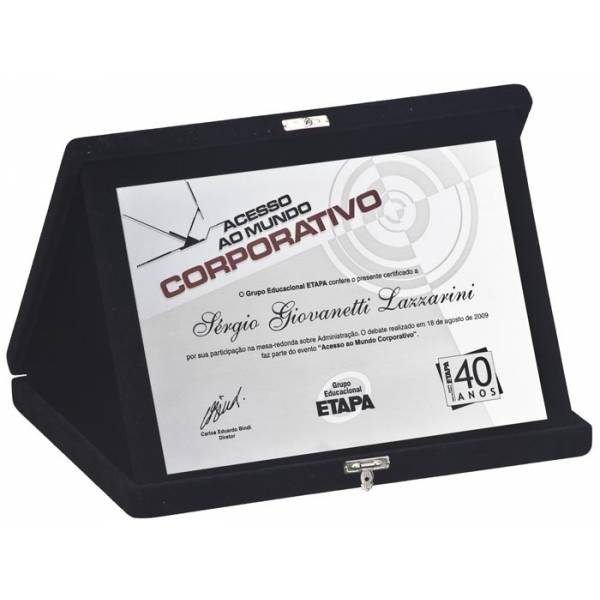 Placa para Formatura na Vila Nova Utinga - Placas de Homenagens